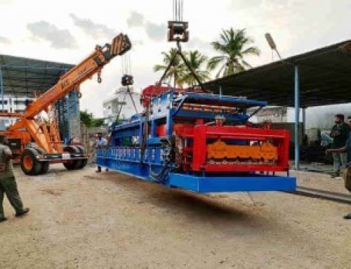 The machines arrived India customer’s factory