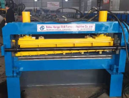 embossed sheet chequered plate anti-slip board roll forming machine finished for Tajikistan Customer