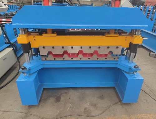 Model 686 IBR Roofing Sheet Roll Forming Machine